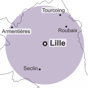 zones de chalandise: Lille, Seclin, Villeneuve d'Ascq, Phalempin, Wattignies, Loos, Lesquin, Haubourdin, Phalempin